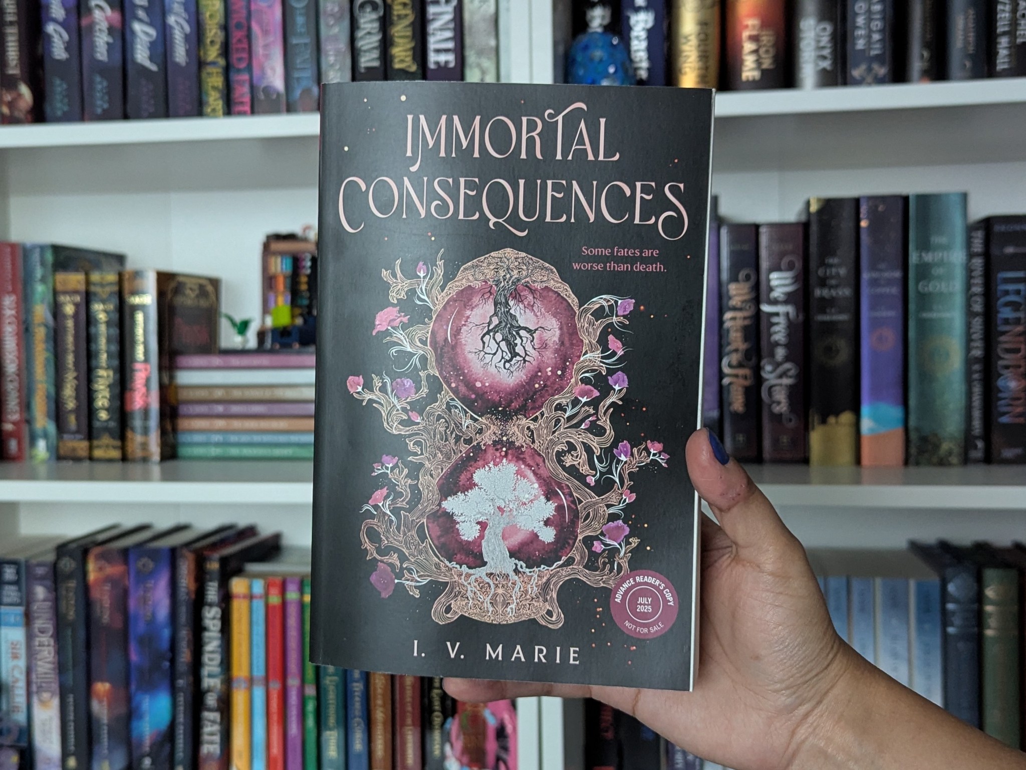BOOK REVIEW Immortal Consequences by I.V. Marie Alicia's Realm