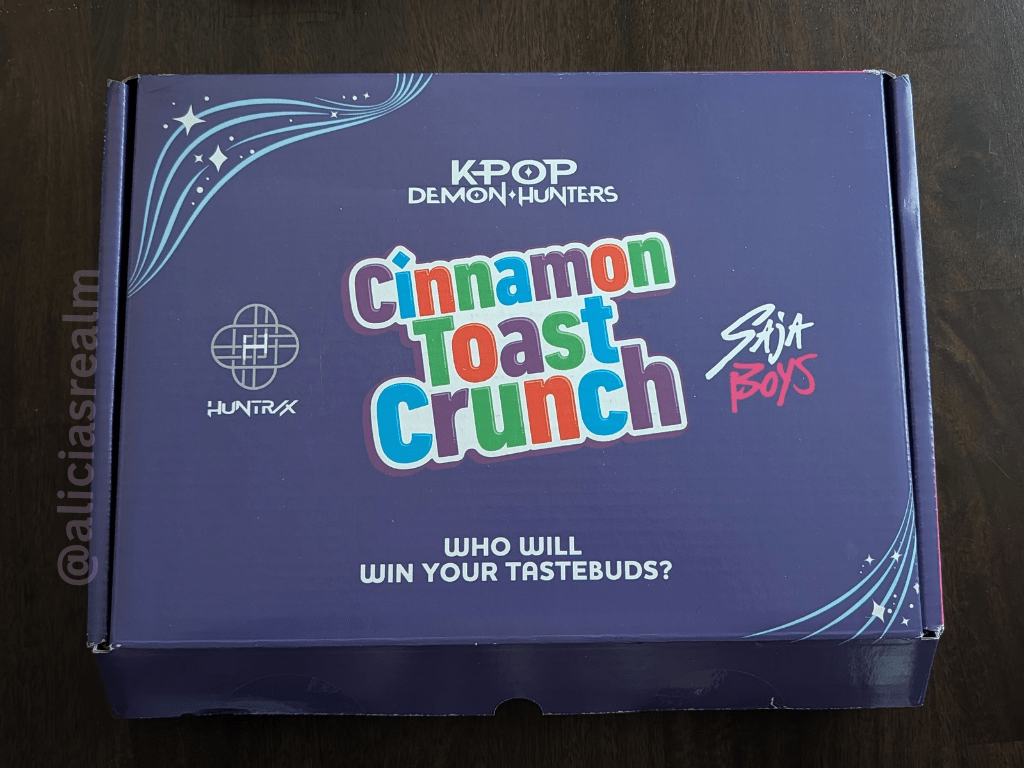 TASTE TEST: Kpop Demon Hunters Cinnamon Toast Crunch box set