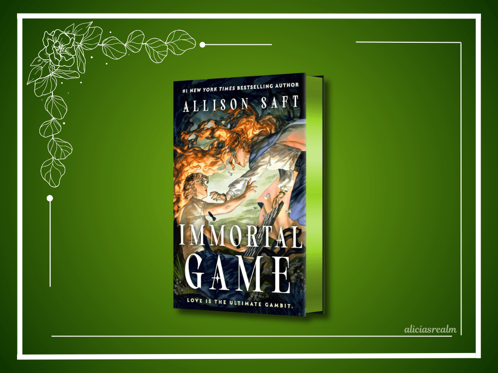 BOOK REVIEW: Immortal Game by Allison&nbsp;Saft
