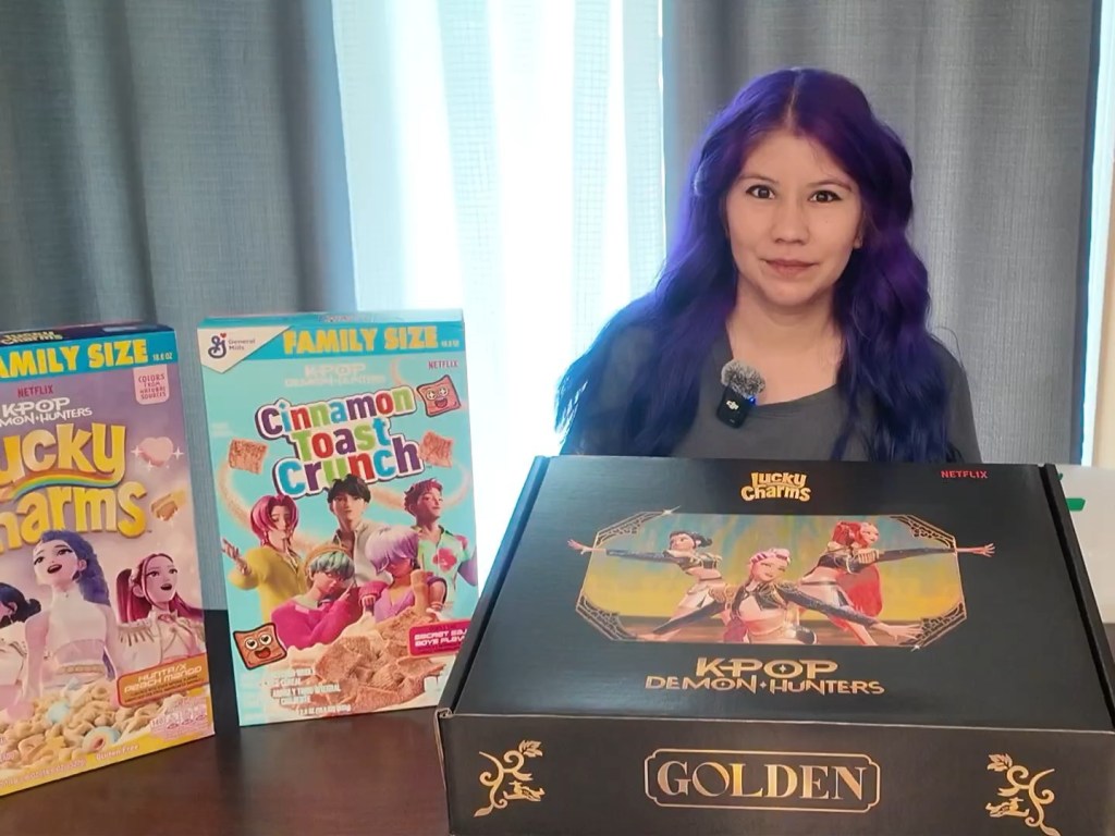 VIDEO: Unboxing the Limited Edition HUNTR/X Peach Mango Lucky Charms&nbsp;Box